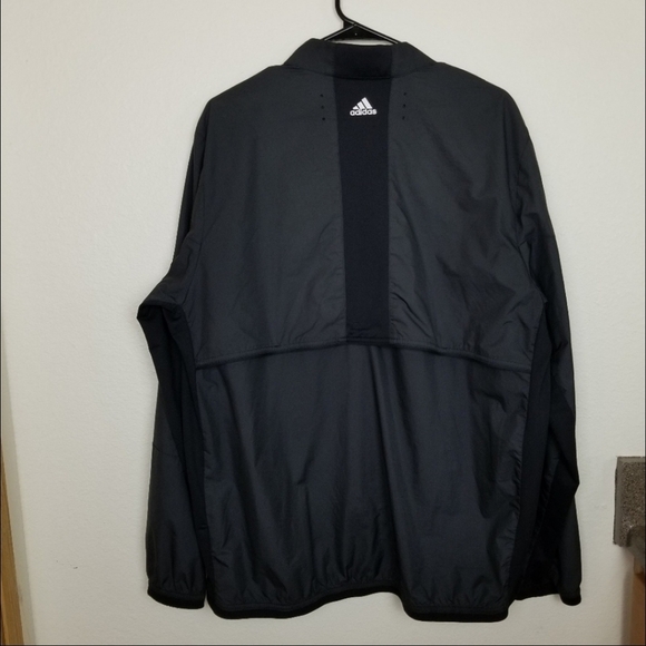 Adidas| Black ClimaProof windbreaker size XL - Picture 4 of 8